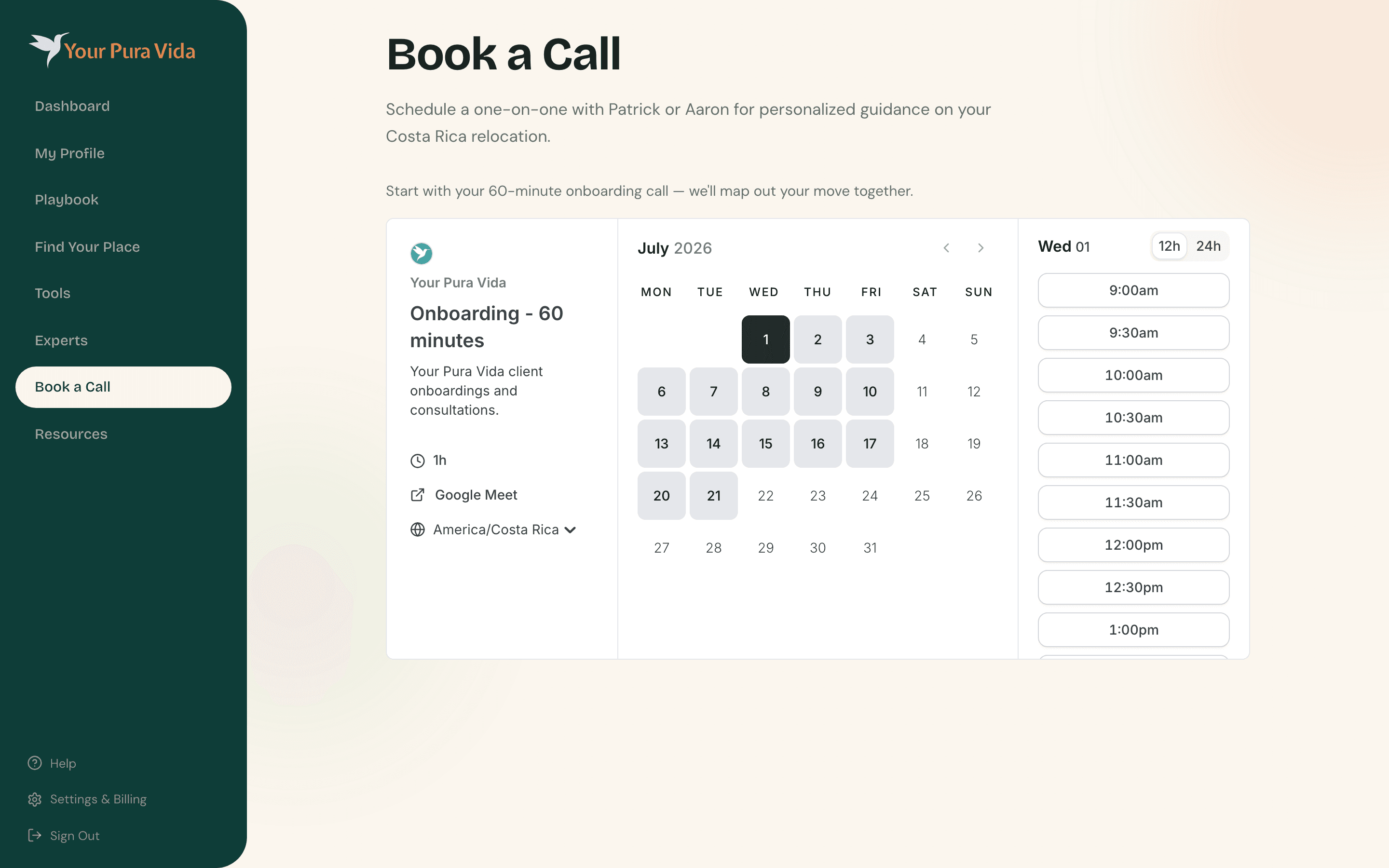 Book a Call with Patrick and Aaron
